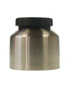 Reservoir met deksel, 1000 ml. RVS. Voor FinishControl opzetstukken