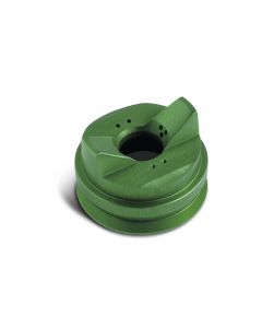Chapeau d‘air vert pour peintures en phase aqueuse et solvantées, écrou de serrage fourni