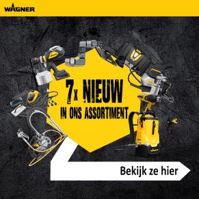 7 x NIEUW bij WAGNER – speciaal voor de professional