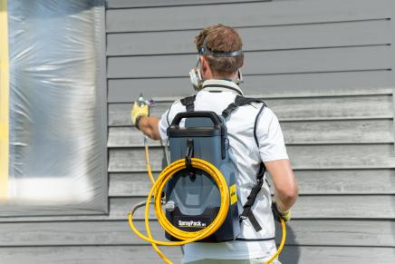 Professionnel et sans fil : WAGNER 18V SPRAYPACK